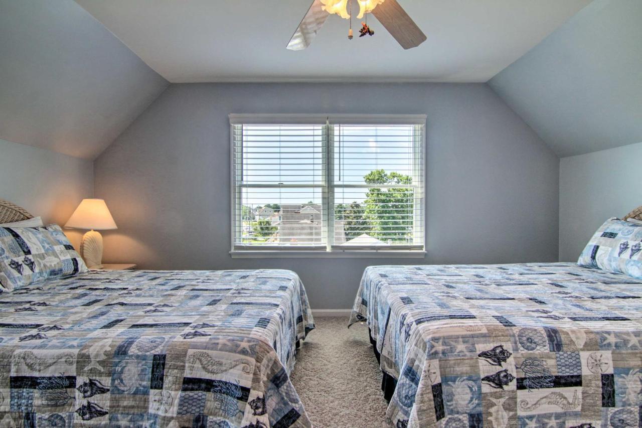 Canal-Front Ocean City Getaway With Deck And Dock! Ocean Pines Exteriör bild