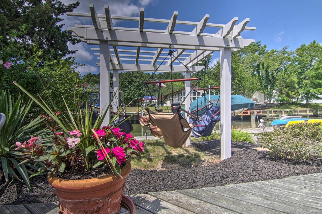 Canal-Front Ocean City Getaway With Deck And Dock! Ocean Pines Exteriör bild