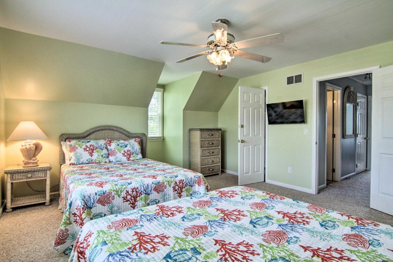 Canal-Front Ocean City Getaway With Deck And Dock! Ocean Pines Exteriör bild