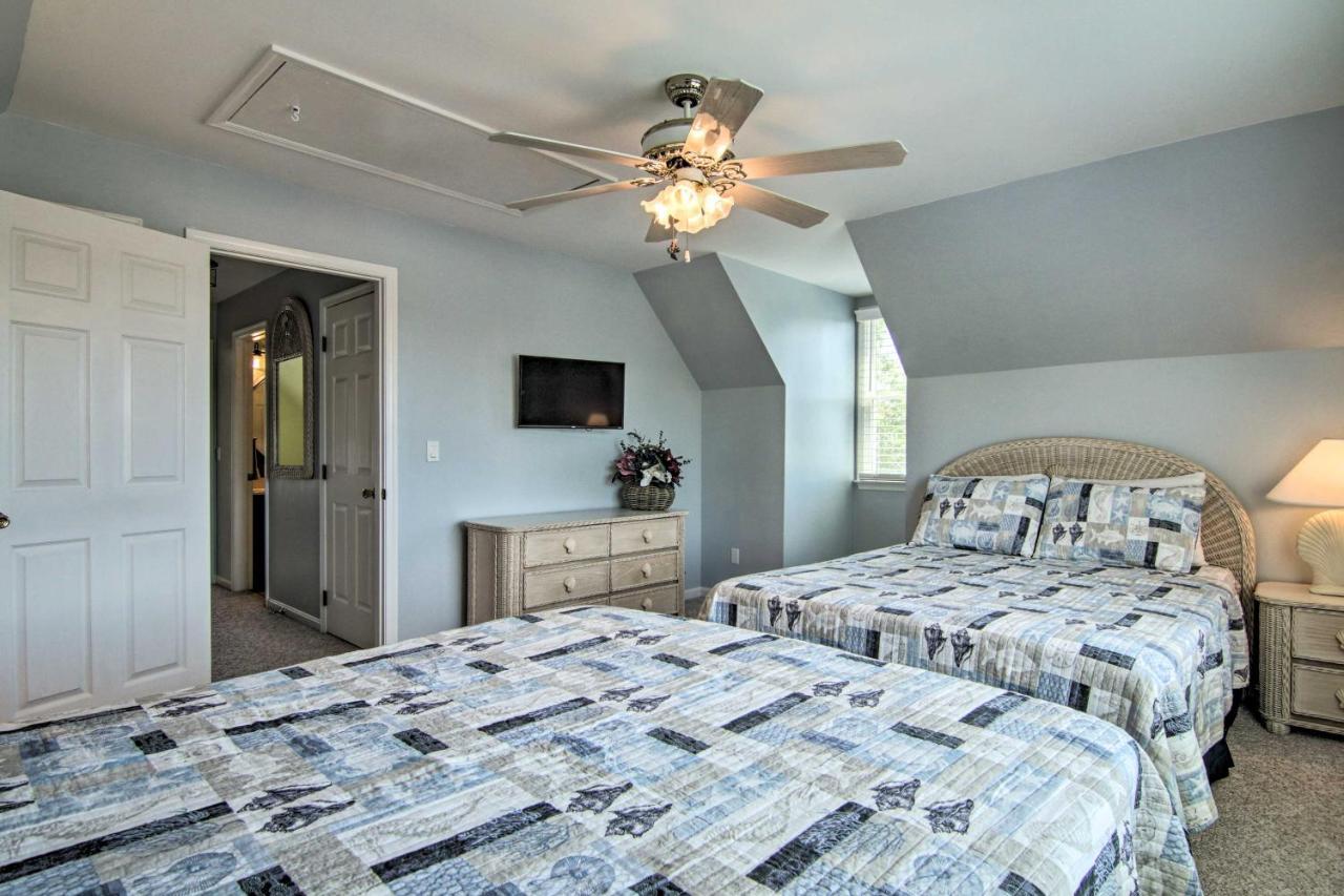 Canal-Front Ocean City Getaway With Deck And Dock! Ocean Pines Exteriör bild