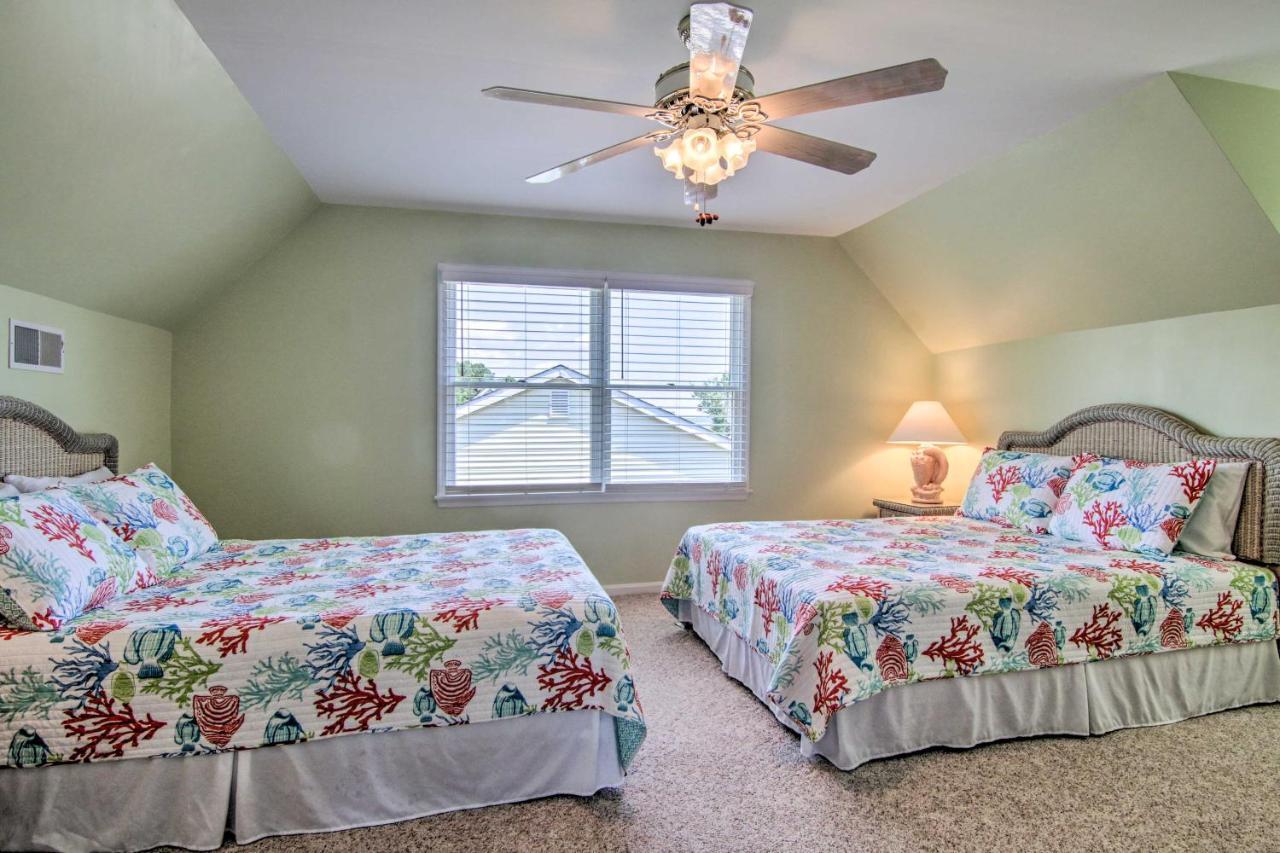 Canal-Front Ocean City Getaway With Deck And Dock! Ocean Pines Exteriör bild